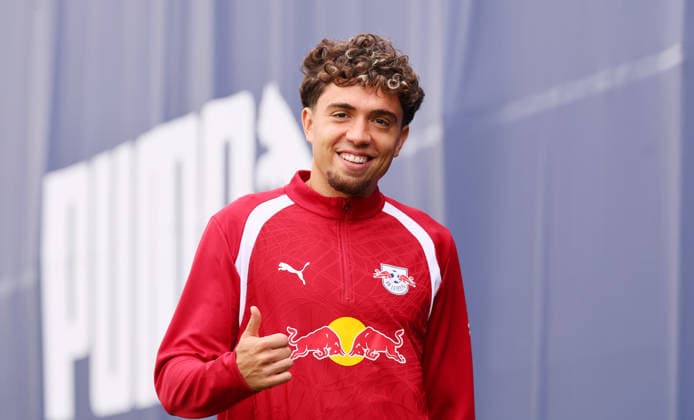 Leipzig, 14.09.2026, Red Bull Akademie, Fussball, 1.Bundesliga, RB Leipzig , Training , Im Bild: Neil El Aynoui , Nur zur redaktionellen Nutzung. Only editorial use. ,