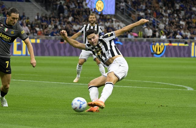 Foto IPP Paolo Bona Milano 14 09 2026 Campionato Serie A di Calcio stagione 2026 2027 partita Inter-Udinese Nella foto Jurgen Ekkelenkamp Italy Photo Press Worldwide Copyright italy Italy ITALY  Copyright: xR4924_italyphotopressx