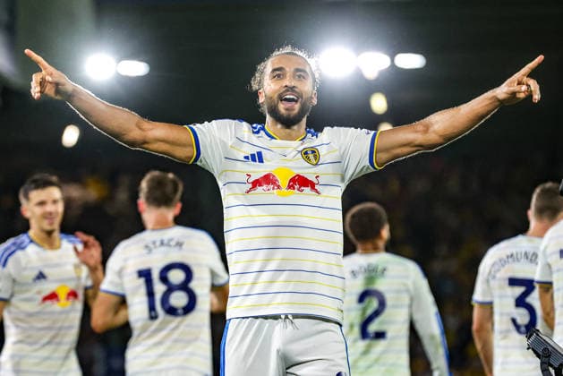 Premier League Leeds United v Newcastle Untied Dominic Calvert-Lewin of Leeds United celebrates his goal to make it 3-0 during the Premier League match Leeds United vs Newcastle Untied at Elland Road, Leeds, United Kingdom on 14 September 2026 (Photo by Alfie Cosgrove News Images) Leeds Elland Road West Yorkshire United Kingdom Copyright: xAlfiexCosgrove NewsxImagesx