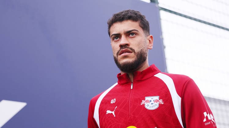 Leipzig, 14.09.2026, Red Bull Akademie, Fussball, 1.Bundesliga, RB Leipzig , Training , Im Bild: Romulo (40, RB Leipzig) , Nur zur redaktionellen Nutzung. Only editorial use. ,