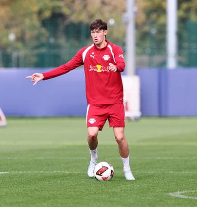 Leipzig, 14.09.2026, Red Bull Akademie, Fussball, 1.Bundesliga, RB Leipzig , Training , Im Bild: Andrija Maksimovic (30, RB Leipzig) , Nur zur redaktionellen Nutzung. Only editorial use. ,