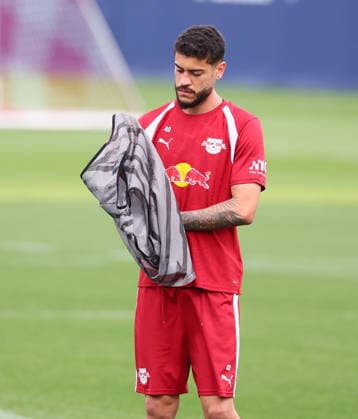 Leipzig, 14.09.2026, Red Bull Akademie, Fussball, 1.Bundesliga, RB Leipzig , Training , Im Bild: Romulo , Nur zur redaktionellen Nutzung. Only editorial use. ,