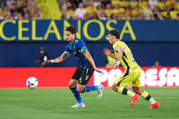 Marc Bartra (Real Betis) during the LaLiga EA Sports match between Villarreal CF and Real Betis Balompie at Estadio de la Ceramica on September 14, 2026 in Villarreal, Spain. -