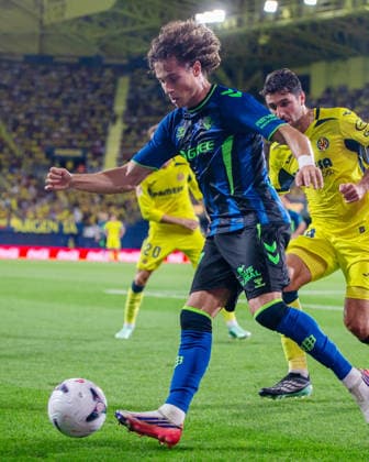 ESP: LaLiga EA Sports Villarreal CF - Real Betis Rodrigo Riquelme Reche of Real Betis during LaLiga EA Sports match between Villarreal CF - Real Betis played at Ceramica Stadium, Valencia on September 14 2026 in Spain Spain Soccer