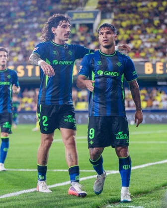 ESP: LaLiga EA Sports Villarreal CF - Real Betis Cucho Hernandez of Real Betis scores goal and celebrates during LaLiga EA Sports match between Villarreal CF - Real Betis played at Ceramica Stadium, Valencia on September 14 2026 in Spain Spain Soccer