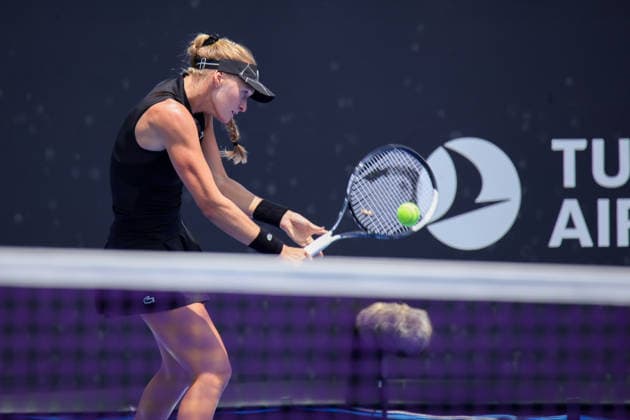 WTA, Tennis Damen GUADALAJARA OPEN 2026 WTA GUADALAJARA OPEN 2026 ELVINA KALIEVA VS KAYLA DAY 14092026 GUADALAJARA, JALISCO. Action photo of Elvina Kalieva of the United States, during a match of the WTA Guadalajara Open 2026, held at the Centro Panamericano de Tenis of Guadalajara, Jalisco, Mexico. Foto de Elvina Kalieva de Estados Unidos, durante juego del WTA Guadalajara Open 2026 celebrado en el Centro Panamericano de Tenis de Guadalajara, Jalisco, Mexico PHOTO BY IMAGENSHOP AGENCIA FOTOGRAFICA GUADALAJARA JALISCO MEXICO Copyright: xIMAGENSHOPxAGENCIAxFOTOGRAFICAx