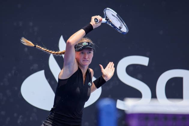 WTA, Tennis Damen GUADALAJARA OPEN 2026 WTA GUADALAJARA OPEN 2026 ELVINA KALIEVA VS KAYLA DAY 14092026 GUADALAJARA, JALISCO. Action photo of Elvina Kalieva of the United States, during a match of the WTA Guadalajara Open 2026, held at the Centro Panamericano de Tenis of Guadalajara, Jalisco, Mexico. Foto de Elvina Kalieva de Estados Unidos, durante juego del WTA Guadalajara Open 2026 celebrado en el Centro Panamericano de Tenis de Guadalajara, Jalisco, Mexico PHOTO BY IMAGENSHOP AGENCIA FOTOGRAFICA GUADALAJARA JALISCO MEXICO Copyright: xIMAGENSHOPxAGENCIAxFOTOGRAFICAx