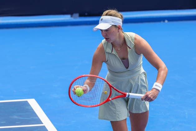 WTA, Tennis Damen GUADALAJARA OPEN 2026 WTA GUADALAJARA OPEN 2026 ELVINA KALIEVA VS KAYLA DAY 14092026 GUADALAJARA, JALISCO. Action photo of Kayla Day of the United States, during a match of the WTA Guadalajara Open 2026, held at the Centro Panamericano de Tenis of Guadalajara, Jalisco, Mexico. Foto de Kayla Day de Estados Unidos, durante juego del WTA Guadalajara Open 2026 celebrado en el Centro Panamericano de Tenis de Guadalajara, Jalisco, Mexico PHOTO BY IMAGENSHOP AGENCIA FOTOGRAFICA GUADALAJARA JALISCO MEXICO Copyright: xIMAGENSHOPxAGENCIAxFOTOGRAFICAx