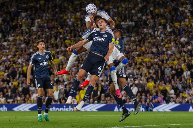 Leeds United v Newcastle United, Premier League Dominic Calvert-Lewin Of Leeds United scores a GOAL 2-0 during the Leeds United v Newcastle United Premier League match at Elland Road, Leeds, England on 14 September 2026 Credit: Lee Keuneke Every Second Media Editorial use only. All images are copyright Every Second Media Limited. No images may be reproduced without prior permission. All rights reserved. Premier League and Football League images are subject to licensing agreements with Football DataCo Limited. see https: www.football-dataco.com Copyright: xIMAGO EveryxSecondxMediax ESM-2162-0070 LeexKeunekex xEveryxSecondxMediax
