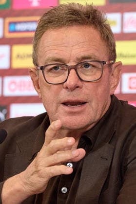 - Wien 14.09.2026 - PK ÖFB - Heute am Nachmittag fand in der Geschäftsstelle des Österreichischer Fusball-Bund im Rahmen einer Pressekonferenz die Präsentation des Kaders der Männer-Nationalmannschaft für die anstehende Nations League statt . PHOTO: Vorstandsvorsitzender und ÖFB-Präsident Josef Pröll (L) und Nationaltrainer Ralf Rangnick während der PK . Vienna (AUSTRIA) - This afternoon, the squad for the men’s national team, Nationalteam for the upcoming Nations League was announced at a press conference, PK, Pressekonferenz held at the Austrian Football Association’s headquarters. OeFB, Fußballbund, Fußball, Bilanz WM USA, Europameisterschaft, Proell, Proll, ÖFB PK Kadervorstellung