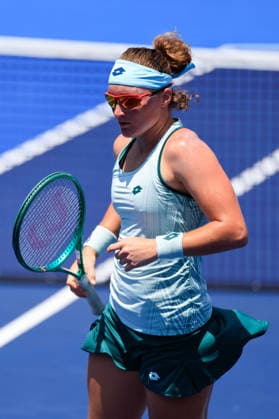WTA, Tennis Damen GUADALAJARA OPEN 2026 WTA GUADALAJARA OPEN 2026 CAROLE MONNET VS SLOANE STEPHENS 14092026 GUADALAJARA, JALISCO. Action photo of Carole Monnet of France, during a match of the WTA Guadalajara Open 2026, held at the Centro Panamericano de Tenis of Guadalajara, Jalisco, Mexico. Foto de accion de Carole Monnet de Francia, durante juego del WTA Guadalajara Open 2026 celebrado en el Centro Panamericano de Tenis de Guadalajara, Jalisco, Mexico PHOTO BY IMAGENSHOP AGENCIA FOTOGRAFICA GUADALAJARA JALISCO MEXICO Copyright: xIMAGENSHOPxAGENCIAxFOTOGRAFICAx