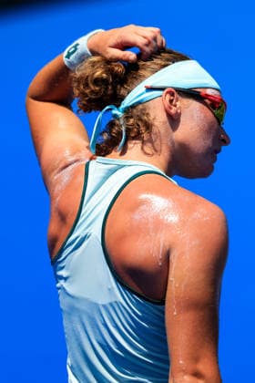 WTA, Tennis Damen GUADALAJARA OPEN 2026 WTA GUADALAJARA OPEN 2026 CAROLE MONNET VS SLOANE STEPHENS 14092026 GUADALAJARA, JALISCO. Action photo of Carole Monnet of France, during a match of the WTA Guadalajara Open 2026, held at the Centro Panamericano de Tenis of Guadalajara, Jalisco, Mexico. Foto de accion de Carole Monnet de Francia, durante juego del WTA Guadalajara Open 2026 celebrado en el Centro Panamericano de Tenis de Guadalajara, Jalisco, Mexico PHOTO BY IMAGENSHOP AGENCIA FOTOGRAFICA GUADALAJARA JALISCO MEXICO Copyright: xIMAGENSHOPxAGENCIAxFOTOGRAFICAx