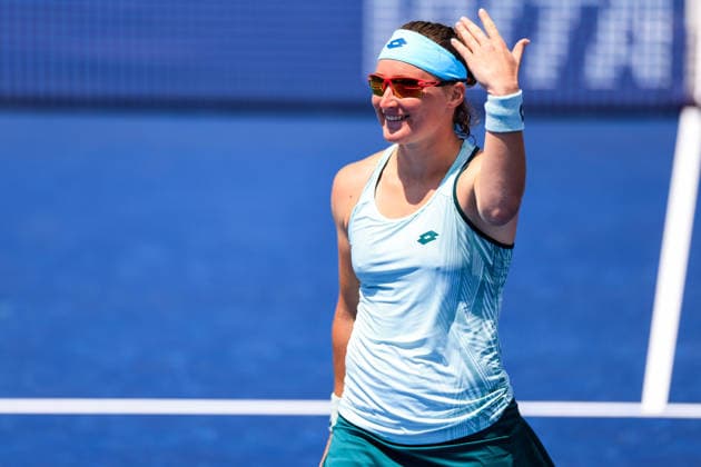 WTA, Tennis Damen GUADALAJARA OPEN 2026 WTA GUADALAJARA OPEN 2026 CAROLE MONNET VS SLOANE STEPHENS 14092026 GUADALAJARA, JALISCO. Action photo of Carole Monnet of France, during a match of the WTA Guadalajara Open 2026, held at the Centro Panamericano de Tenis of Guadalajara, Jalisco, Mexico. Foto de accion de Carole Monnet de Francia, durante juego del WTA Guadalajara Open 2026 celebrado en el Centro Panamericano de Tenis de Guadalajara, Jalisco, Mexico PHOTO BY IMAGENSHOP AGENCIA FOTOGRAFICA GUADALAJARA JALISCO MEXICO Copyright: xIMAGENSHOPxAGENCIAxFOTOGRAFICAx