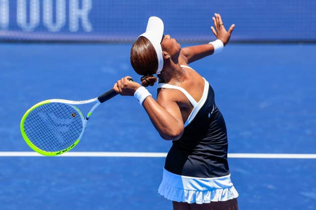 WTA, Tennis Damen GUADALAJARA OPEN 2026 WTA GUADALAJARA OPEN 2026 CAROLE MONNET VS SLOANE STEPHENS 14092026 GUADALAJARA, JALISCO. Action photo of Sloane Stephens of the United States, during a match of the WTA Guadalajara Open 2026, held at the Centro Panamericano de Tenis of Guadalajara, Jalisco, Mexico. Foto de accion de Sloane Stephens de Estados Unidos, durante juego del WTA Guadalajara Open 2026 celebrado en el Centro Panamericano de Tenis de Guadalajara, Jalisco, Mexico PHOTO BY IMAGENSHOP AGENCIA FOTOGRAFICA GUADALAJARA JALISCO MEXICO Copyright: xIMAGENSHOPxAGENCIAxFOTOGRAFICAx