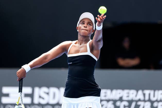 WTA, Tennis Damen GUADALAJARA OPEN 2026 WTA GUADALAJARA OPEN 2026 CAROLE MONNET VS SLOANE STEPHENS 14092026 GUADALAJARA, JALISCO. Action photo of Sloane Stephens of the United States, during a match of the WTA Guadalajara Open 2026, held at the Centro Panamericano de Tenis of Guadalajara, Jalisco, Mexico. Foto de accion de Sloane Stephens de Estados Unidos, durante juego del WTA Guadalajara Open 2026 celebrado en el Centro Panamericano de Tenis de Guadalajara, Jalisco, Mexico PHOTO BY IMAGENSHOP AGENCIA FOTOGRAFICA GUADALAJARA JALISCO MEXICO Copyright: xIMAGENSHOPxAGENCIAxFOTOGRAFICAx