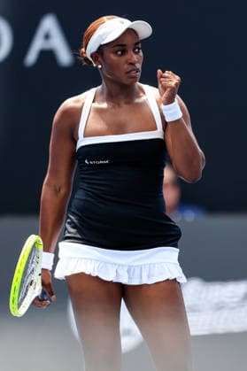 WTA, Tennis Damen GUADALAJARA OPEN 2026 WTA GUADALAJARA OPEN 2026 CAROLE MONNET VS SLOANE STEPHENS 14092026 GUADALAJARA, JALISCO. Action photo of Sloane Stephens of the United States, during a match of the WTA Guadalajara Open 2026, held at the Centro Panamericano de Tenis of Guadalajara, Jalisco, Mexico. Foto de accion de Sloane Stephens de Estados Unidos, durante juego del WTA Guadalajara Open 2026 celebrado en el Centro Panamericano de Tenis de Guadalajara, Jalisco, Mexico PHOTO BY IMAGENSHOP AGENCIA FOTOGRAFICA GUADALAJARA JALISCO MEXICO Copyright: xIMAGENSHOPxAGENCIAxFOTOGRAFICAx
