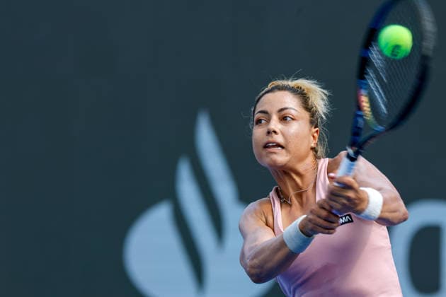 WTA, Tennis Damen GUADALAJARA OPEN 2026 WTA GUADALAJARA OPEN 2026 RENATA ZARAZUA VS CAROLINE DOLHIDE 14092026 GUADALAJARA, JALISCO. Action photo of Renata Zarazua of Mexico, during a match of the WTA Guadalajara Open 2026, held at the Centro Panamericano de Tenis of Guadalajara, Jalisco, Mexico. Foto de Renata Zarazua de Mexico, durante juego del WTA Guadalajara Open 2026 celebrado en el Centro Panamericano de Tenis de Guadalajara, Jalisco, Mexico PHOTO BY IMAGENSHOP AGENCIA FOTOGRAFICA GUADALAJARA JALISCO MEXICO Copyright: xIMAGENSHOPxAGENCIAxFOTOGRAFICAx