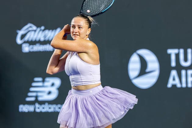 WTA, Tennis Damen GUADALAJARA OPEN 2026 WTA GUADALAJARA OPEN 2026 ZEYNEP SONMEZ VS IRYNA SHYMANOVICH 14092026 GUADALAJARA, JALISCO. Action photo of Iryna Shymanovich during a match of the WTA Guadalajara Open 2026, held at the Centro Panamericano de Tenis of Guadalajara, Jalisco, Mexico. Foto de accion de Iryna Shymanovich durante juego del WTA Guadalajara Open 2026 celebrado en el Centro Panamericano de Tenis de Guadalajara, Jalisco, Mexico PHOTO BY IMAGENSHOP AGENCIA FOTOGRAFICA GUADALAJARA JALISCO MEXICO Copyright: xIMAGENSHOPxAGENCIAxFOTOGRAFICAx