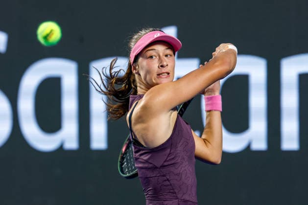 WTA, Tennis Damen GUADALAJARA OPEN 2026 WTA GUADALAJARA OPEN 2026 ZEYNEP SONMEZ VS IRYNA SHYMANOVICH 14092026 GUADALAJARA, JALISCO. Action photo of Zeynep Sonmez of Turkey, during a match of the WTA Guadalajara Open 2026, held at the Centro Panamericano de Tenis of Guadalajara, Jalisco, Mexico. Foto de accion de Zeynep Sonmez de Turquia, durante juego del WTA Guadalajara Open 2026 celebrado en el Centro Panamericano de Tenis de Guadalajara, Jalisco, Mexico PHOTO BY IMAGENSHOP AGENCIA FOTOGRAFICA GUADALAJARA JALISCO MEXICO Copyright: xIMAGENSHOPxAGENCIAxFOTOGRAFICAx