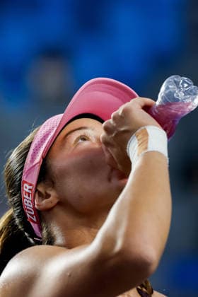 WTA, Tennis Damen GUADALAJARA OPEN 2026 WTA GUADALAJARA OPEN 2026 ZEYNEP SONMEZ VS IRYNA SHYMANOVICH 14092026 GUADALAJARA, JALISCO. Action photo of Zeynep Sonmez of Turkey, during a match of the WTA Guadalajara Open 2026, held at the Centro Panamericano de Tenis of Guadalajara, Jalisco, Mexico. Foto de accion de Zeynep Sonmez de Turquia, durante juego del WTA Guadalajara Open 2026 celebrado en el Centro Panamericano de Tenis de Guadalajara, Jalisco, Mexico PHOTO BY IMAGENSHOP AGENCIA FOTOGRAFICA GUADALAJARA JALISCO MEXICO Copyright: xIMAGENSHOPxAGENCIAxFOTOGRAFICAx