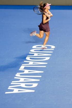 WTA, Tennis Damen GUADALAJARA OPEN 2026 WTA GUADALAJARA OPEN 2026 ZEYNEP SONMEZ VS IRYNA SHYMANOVICH 14092026 GUADALAJARA, JALISCO. Action photo of Zeynep Sonmez of Turkey, during a match of the WTA Guadalajara Open 2026, held at the Centro Panamericano de Tenis of Guadalajara, Jalisco, Mexico. Foto de accion de Zeynep Sonmez de Turquia, durante juego del WTA Guadalajara Open 2026 celebrado en el Centro Panamericano de Tenis de Guadalajara, Jalisco, Mexico PHOTO BY IMAGENSHOP AGENCIA FOTOGRAFICA GUADALAJARA JALISCO MEXICO Copyright: xIMAGENSHOPxAGENCIAxFOTOGRAFICAx