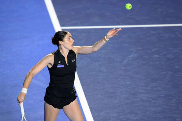 WTA, Tennis Damen GUADALAJARA OPEN 2026 WTA GUADALAJARA OPEN 2026 ELSA JACQUEMOT VS LIUDMILA SAMSONOVA 14092026 GUADALAJARA, JALISCO. Action photo of Elsa Jacquemot of France, during a match of the WTA Guadalajara Open 2026, held at the Centro Panamericano de Tenis of Guadalajara, Jalisco, Mexico. Foto de Elsa Jaquemot de Francia, durante juego de del WTA Guadalajara Open 2026 celebrado en el Centro Panamericano de Tenis de Guadalajara, Jalisco, Mexico PHOTO BY IMAGENSHOP AGENCIA FOTOGRAFICA GUADALAJARA JALISCO MEXICO Copyright: xIMAGENSHOPxAGENCIAxFOTOGRAFICAx