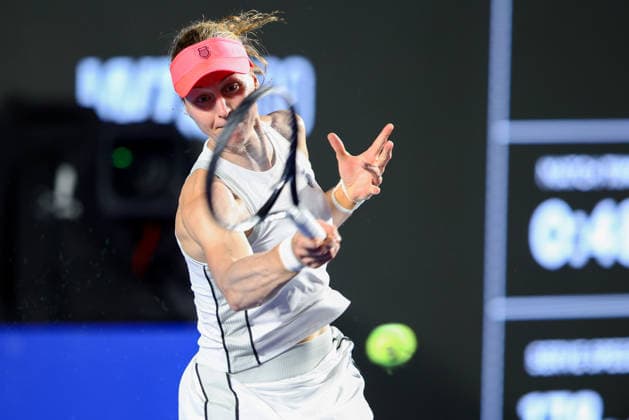 WTA, Tennis Damen GUADALAJARA OPEN 2026 WTA GUADALAJARA OPEN 2026 ELSA JACQUEMOT VS LIUDMILA SAMSONOVA 14092026 GUADALAJARA, JALISCO. Action photo of Liudmila Samsonova during a match of the WTA Guadalajara Open 2026, held at the Centro Panamericano de Tenis of Guadalajara, Jalisco, Mexico. Foto de accion de Liudmila Samsonova durante juego de del WTA Guadalajara Open 2026 celebrado en el Centro Panamericano de Tenis de Guadalajara, Jalisco, Mexico PHOTO BY IMAGENSHOP AGENCIA FOTOGRAFICA GUADALAJARA JALISCO MEXICO Copyright: xIMAGENSHOPxAGENCIAxFOTOGRAFICAx