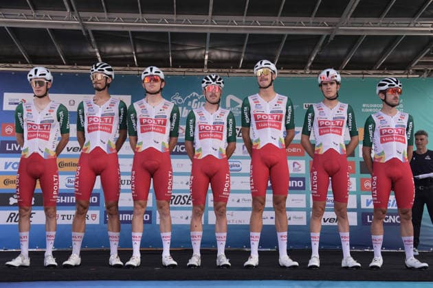Team Polti VisitMalta during the Giro d™Abruzzo, stage 1 from Cupello to Casalincontrada (155 km) - Abruzzo, Italy - Tuesday, September 15, 2026. - cycling.  Copyright: xMassimoxPaolone LaPressex