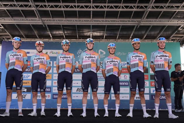 NSN Development Team during the Giro d™Abruzzo, stage 1 from Cupello to Casalincontrada (155 km) - Abruzzo, Italy - Tuesday, September 15, 2026. - cycling.  Copyright: xMassimoxPaolone LaPressex