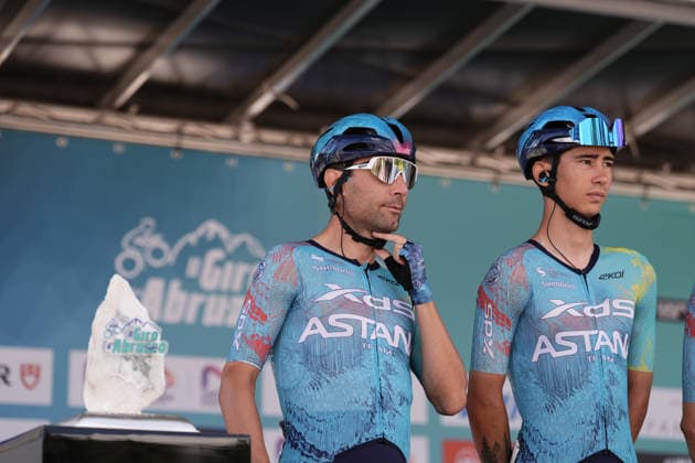 Italy s Diego Ulissi of XDS Astana Development Team during the Giro d™Abruzzo, stage 1 from Cupello to Casalincontrada (155 km) - Abruzzo, Italy - Tuesday, September 15, 2026. - cycling.  Copyright: xMassimoxPaolone LaPressex