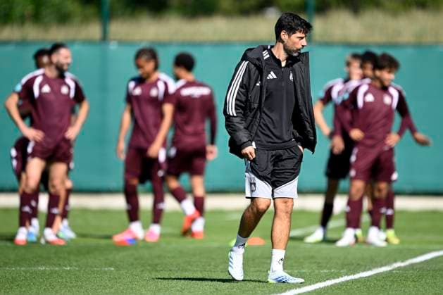 RSC Anderlecht v Olympique Lyon - UEFA Europa League Media Activities 15 09 2026 ANDERLECHT, BELGIUM - SEPTEMBER 15 : Bruno Vitor head coach of RSC Anderlecht pictured during a training session ahead of the UEFA Europa League 2026 27 League Phase MD1 match between RSC Anderlecht and Olympique Lyon on September 15, 2026 in Anderlecht, Belgium, 15 09 2026 Anderlecht Belgium  Copyright: xNicoxVereeckenx