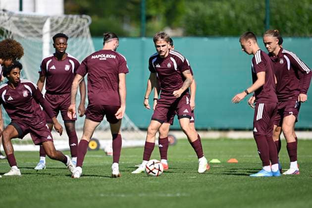 RSC Anderlecht v Olympique Lyon - UEFA Europa League Media Activities 15 09 2026 ANDERLECHT, BELGIUM - SEPTEMBER 15 : Winkler Marten forward of RSC Anderlecht pictured during a training session ahead of the UEFA Europa League 2026 27 League Phase MD1 match between RSC Anderlecht and Olympique Lyon on September 15, 2026 in Anderlecht, Belgium, 15 09 2026 Anderlecht Belgium  Copyright: xNicoxVereeckenx