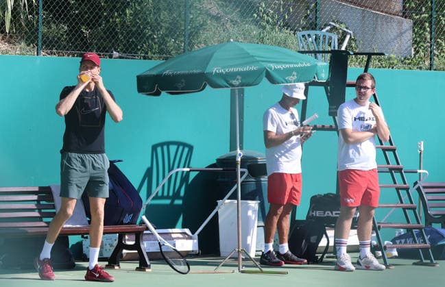 IPA88546290 - Tennis, Monte Carlo: Jannik Sinner (ITA) returns to training on Monday, Sept. 14, 2026. Photo by Felice Calabro  Copyright: xFelicexCalabro x xFELICExCALABRO x 0866903377st