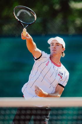 TENNIS - Davis Cup, AUT vs BEL VIENNA,AUSTRIA,15.SEP.26 - TENNIS - ITF Davis Cup, qualification round 2, Austria vs Belgium, preview. Image shows Lukas Neumayer (AUT).  GEPAxpictures xAlexanderxSolc