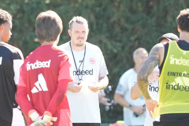 Co-Trainer Alex Meier (Eintracht Frankfurt) - 15.09.2026 Bundesliga, Saison 26 27: Eintracht Frankfurt Training