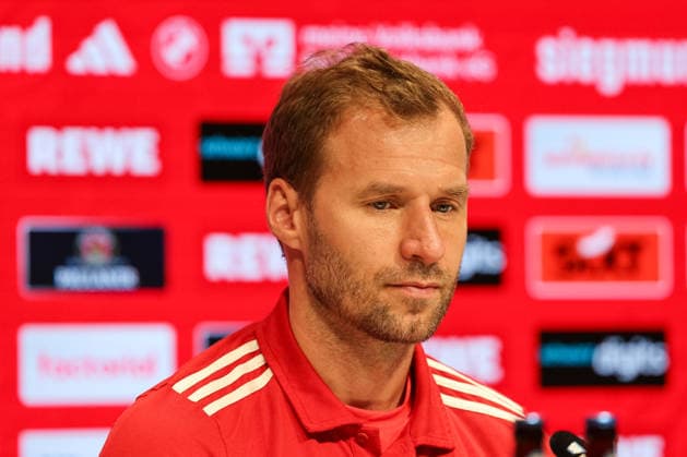 Anton Gavel (FC Bayern Basketball, Chef-Trainer) bei der Pressekonferenz, GER, FC Bayern Basketball, Saisoneroeffnungs-Pressekonferenz, Saison 2026 2027, 15.09.2026, GER, FC Bayern Basketball, Saisoneroeffnungs-Pressekonferenz, Saison 2026 2027, 15.09.2026 Muenchen Copyright: xEibner-Pressefoto JennixMaulx EP_JML
