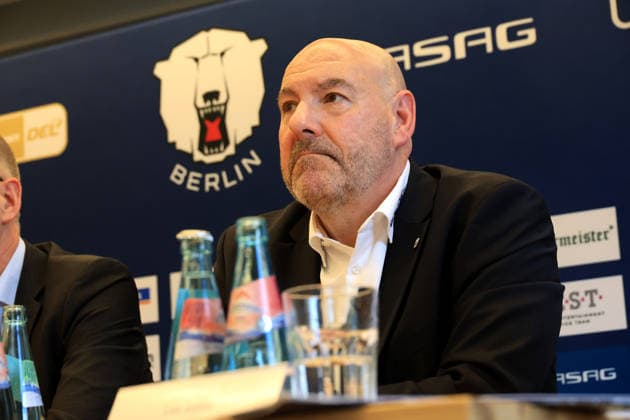 15.09.2026, GER ,DEU, Deutschland Cheftrainer Eric Dubois ( Eisbaeren Berlin ) nordphoto GmbH Engler Berlin GASAG Berlin Deutschland Copyright: xNordphotox xEnglerx