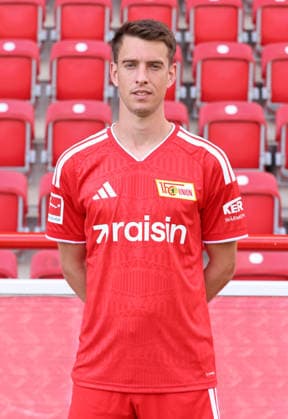 Janik Haberer ; 1.FC Union Berlin FCU Fußball 1.BL Bundesliga Porträttermin Saison 2026 2027 Headshot, Porträt, Portrait, Vorstellung, Präsentation, Pressetermin, GER 15.09.2026