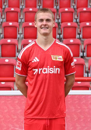 Tom Rothe ; 1.FC Union Berlin FCU Fußball 1.BL Bundesliga Porträttermin Saison 2026 2027 Headshot, Porträt, Portrait, Vorstellung, Präsentation, Pressetermin, GER 15.09.2026