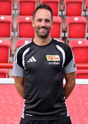 Co Trainer Enrico Schirinzi ; 1.FC Union Berlin FCU Fußball 1.BL Bundesliga Porträttermin Saison 2026 2027 Headshot, Porträt, Portrait, Vorstellung, Präsentation, Pressetermin, GER 15.09.2026