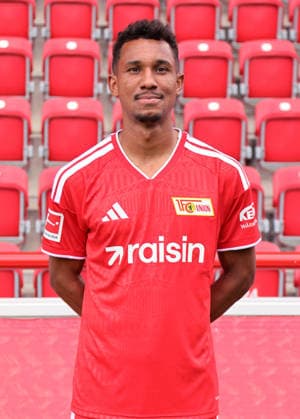 Felix Uduokhai ; 1.FC Union Berlin FCU Fußball 1.BL Bundesliga Porträttermin Saison 2026 2027 Headshot, Porträt, Portrait, Vorstellung, Präsentation, Pressetermin, GER 15.09.2026