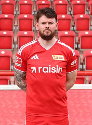 Oliver Burke ; 1.FC Union Berlin FCU Fußball 1.BL Bundesliga Porträttermin Saison 2026 2027 Headshot, Porträt, Portrait, Vorstellung, Präsentation, Pressetermin, GER 15.09.2026