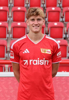Aljoscha Kemlein ; 1.FC Union Berlin FCU Fußball 1.BL Bundesliga Porträttermin Saison 2026 2027 Headshot, Porträt, Portrait, Vorstellung, Präsentation, Pressetermin, GER 15.09.2026