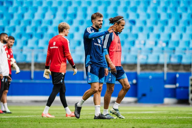Training Hamburger SV, 15.09.2026 Mario Vuskovic (Hamburger SV, 44) ist zurück im Training; Fußball, Training, Rückkehr Mario Vuskovic: Training Hamburger SV am 15.09.2026 im Volksparkstadion, Hamburg DFL REGULATIONS PROHIBIT ANY USE OF PHOTOGRAPHS AS IMAGE SEQUENCES AND OR QUASI-VIDEO. Copyright: xBEAUTIFULxSPORTS Tonhäuserx