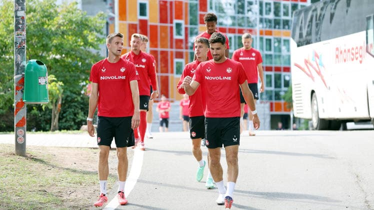 15.09.2026, xrekx, Fussball 2.Bundesliga , 1.FC Kaiserslautern - Training v.l. Fabian Kunze (1.FC Kaiserslautern) Ivan Prtajin (1.FC Kaiserslautern) Kaiserslautern