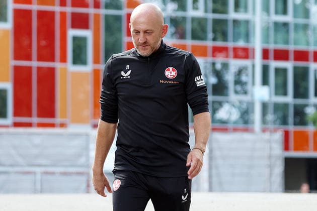 15.09.2026, xrekx, Fussball 2.Bundesliga , 1.FC Kaiserslautern - Training v.l. Torsten Lieberknecht Trainer (1.FC Kaiserslautern) Kaiserslautern