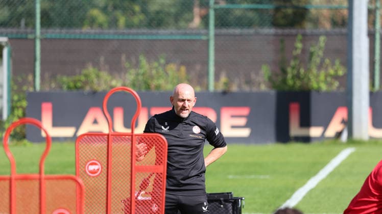 15.09.2026, xrekx, Fussball 2.Bundesliga , 1.FC Kaiserslautern - Training v.l. Torsten Lieberknecht Trainer (1.FC Kaiserslautern) Kaiserslautern