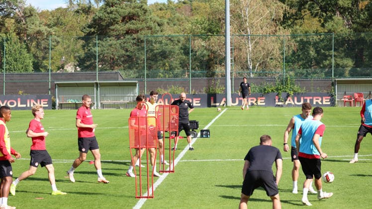 15.09.2026, xrekx, Fussball 2.Bundesliga , 1.FC Kaiserslautern - Training v.l. Torsten Lieberknecht Trainer (1.FC Kaiserslautern) Kaiserslautern