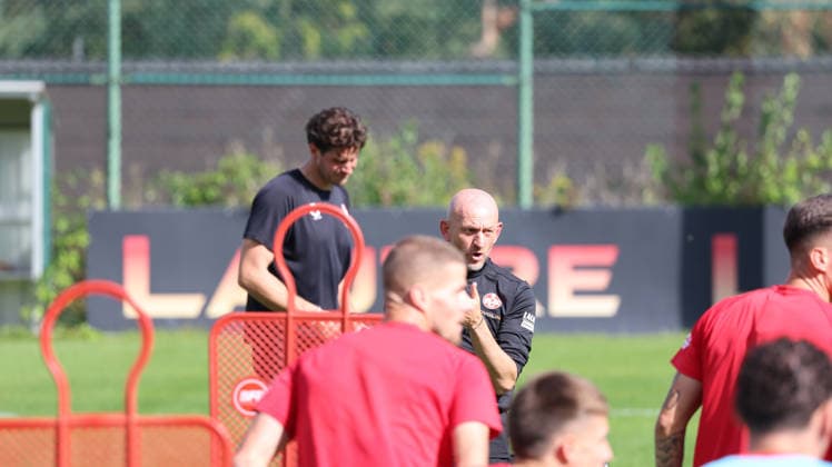 15.09.2026, xrekx, Fussball 2.Bundesliga , 1.FC Kaiserslautern - Training v.l. Torsten Lieberknecht Trainer (1.FC Kaiserslautern) Kaiserslautern