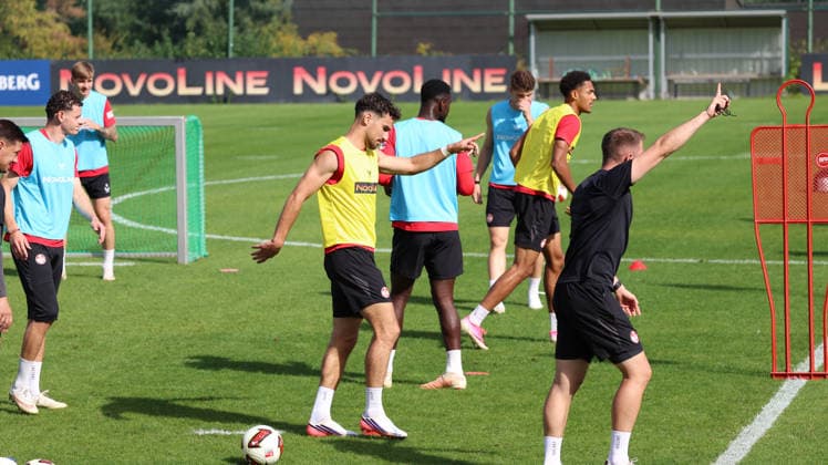 15.09.2026, xrekx, Fussball 2.Bundesliga , 1.FC Kaiserslautern - Training v.l. Ivan Prtajin (1.FC Kaiserslautern) Kaiserslautern